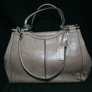 Coach Madison Caroline Leather Satchel Handbag 25245